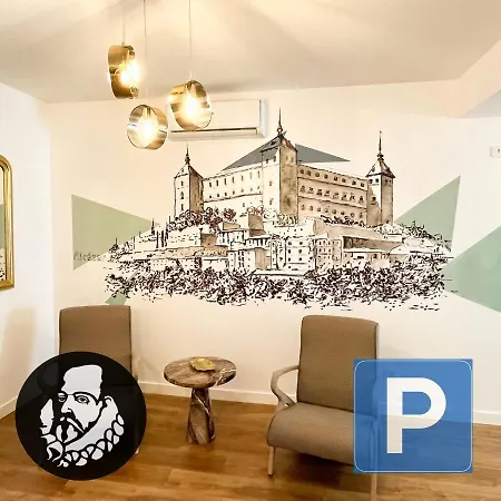 Cervantes5collection Delux Alcazar Daire Toledo